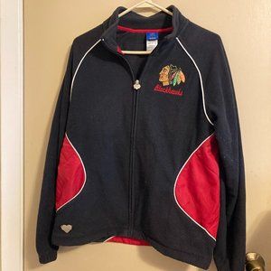 Chicago Blackhawks Fleece Jacket Unisex